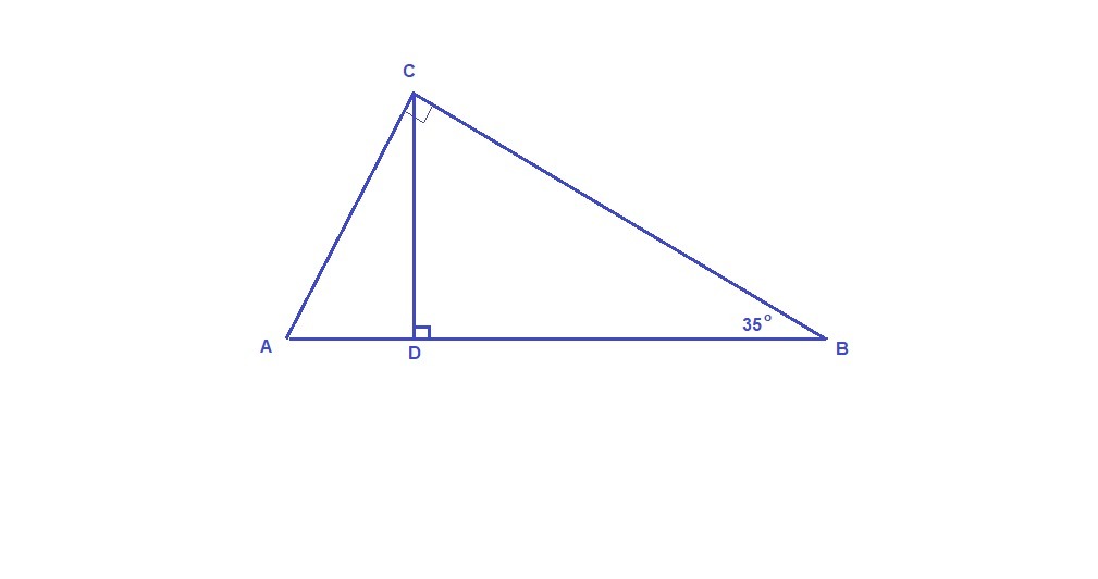 Сумма острых прямоугольного треугольника равна 90. В прямоугольном треугольнике АВС угол с равен 90 градусов. Треугольник 35 градусов. Угол 35 градусов фото. Прямоугольный треугольник угол c 90 градусов.