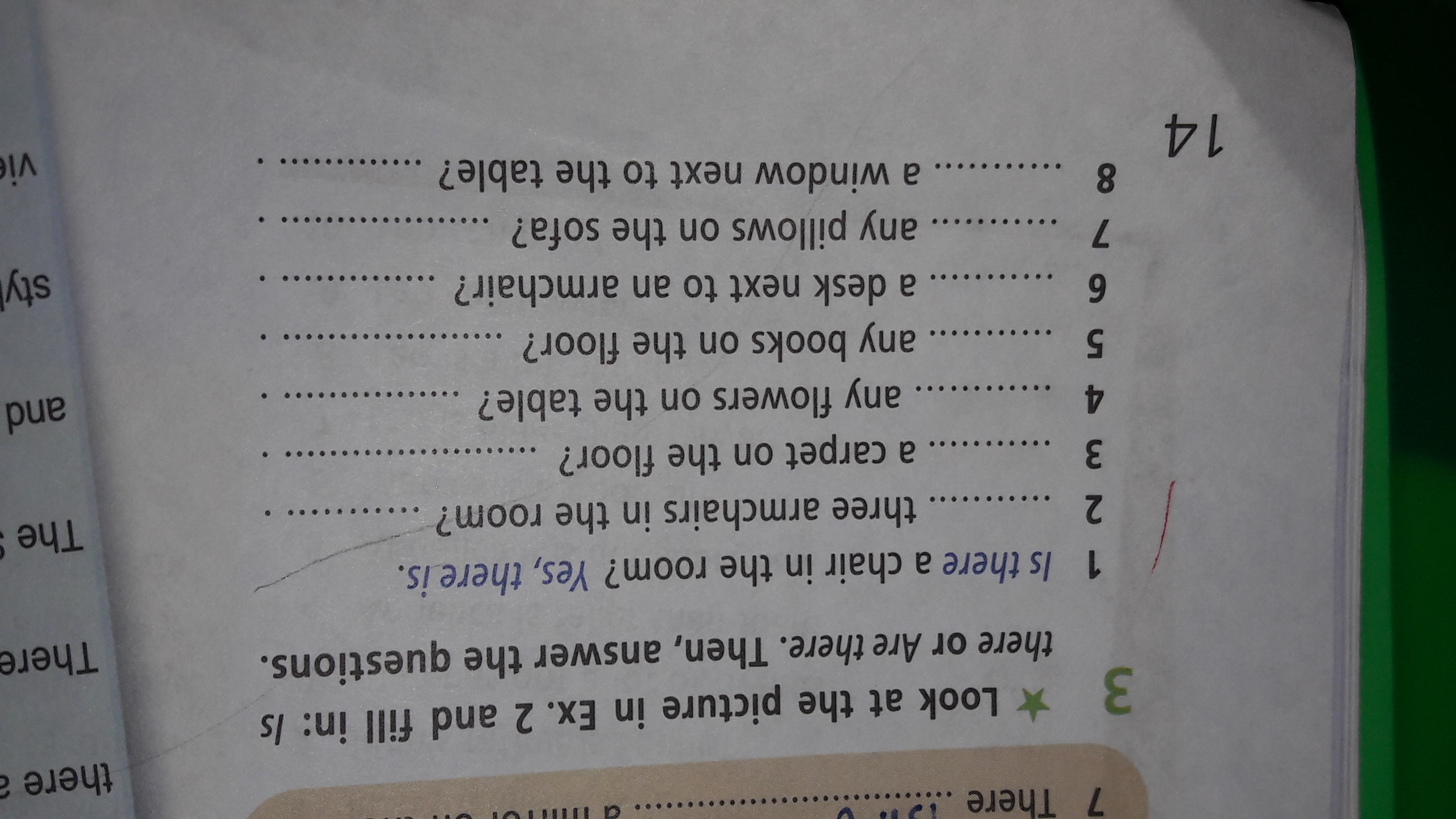 Look at the advertisement in ex 4. Fill in: there is there are перевести на русский. Answer the questions 5 класс. There is questions. There are/there is write the questions.